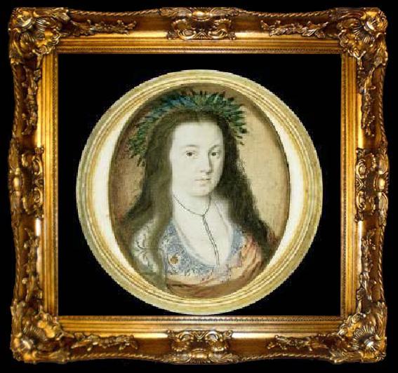 framed  Oliver, Issac A Lady in Masque Costume, ta009-2